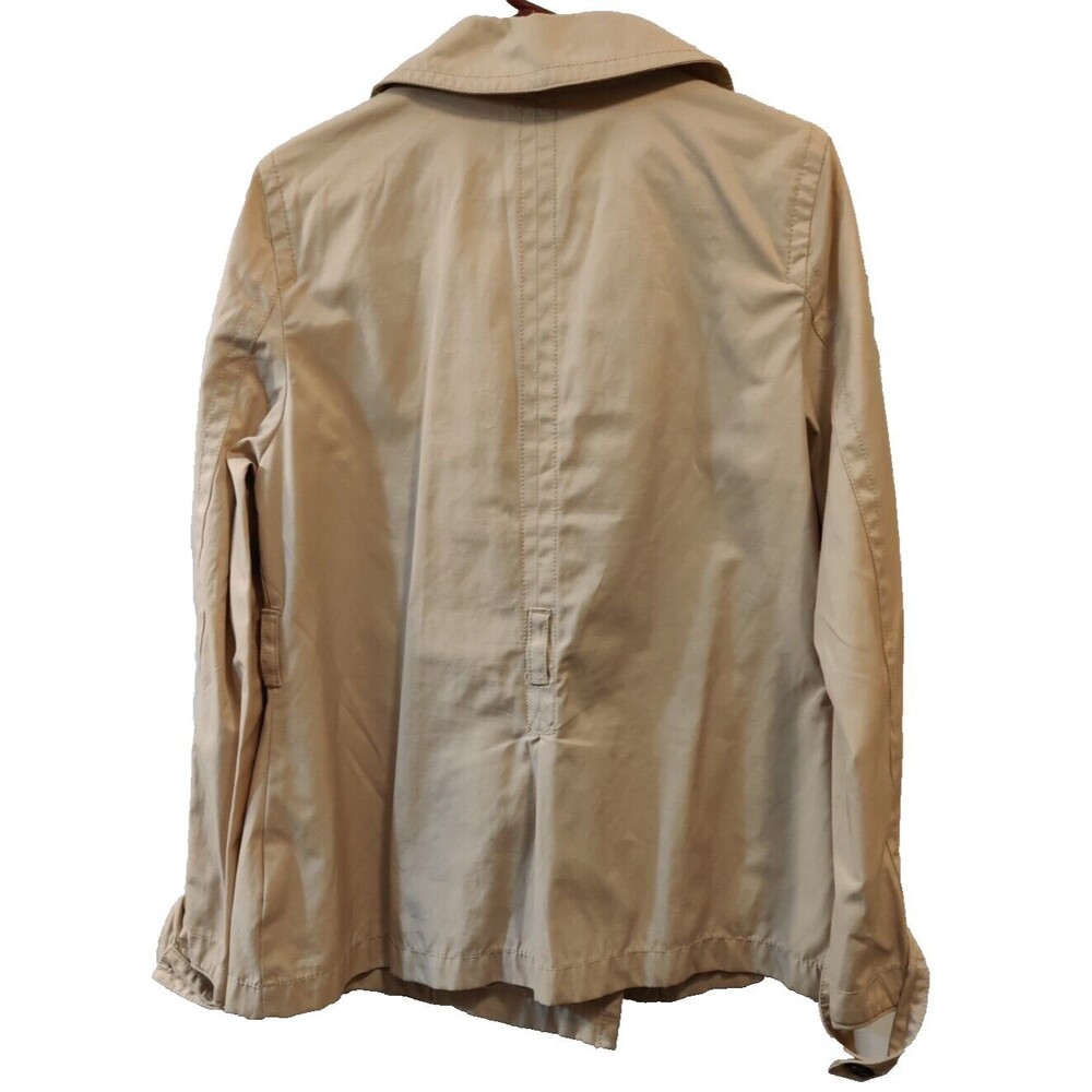 St. Johns Bay Double Breasted Lightweight Khaki Jacket / Women's L/ Nice / S57 - Picture 2 of 10